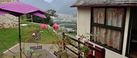 Entrée du gîte (veranda) 