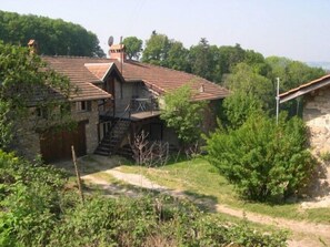 Vue extérieur de gite, entrée