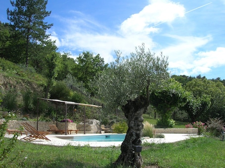 Piscine et sa terrasse