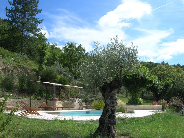 Piscine et sa terrasse