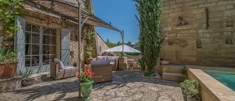 Terrasse du haut