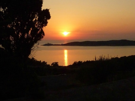 Coucher de soleil plage du Péru