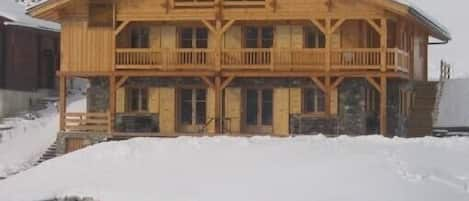 chalet hiver