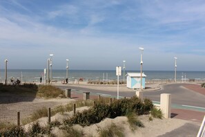 Utsikt mot havet/stranden