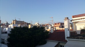 Blick von der Unterkunft