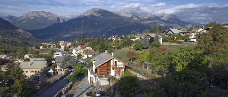 Vue dégagée sur les montagnes