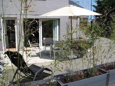 42 m² avec terrasse à 50m de la plage de pourville sur mer