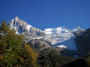 Blick von der Unterkunft