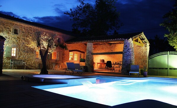 Pool by night