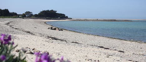 La plage au bout du jardin