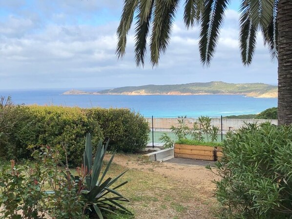 La vue mer de la terrasse 