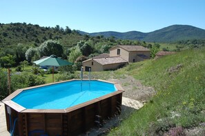 Terrasse au-dessus de la maison