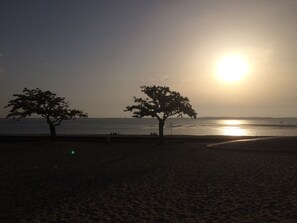 Coucher de soleil à Perreire