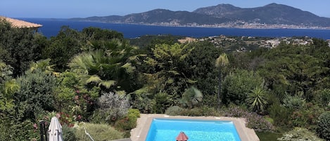 Vue panoramique sur le golfe d'Ajaccio