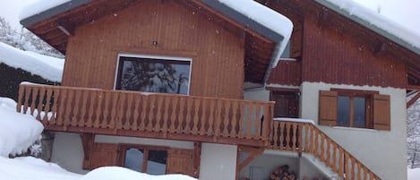 chalet l'hiver