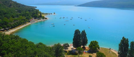 plage ste croix du verdon