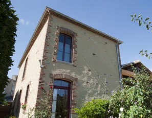 Vue du gite côté jardin