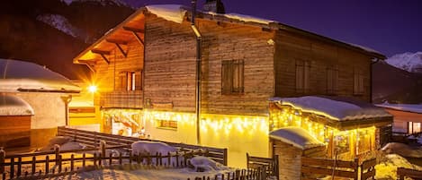 Chalet des Etoiles en hiver