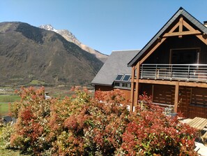 Vue sur les montagnes 