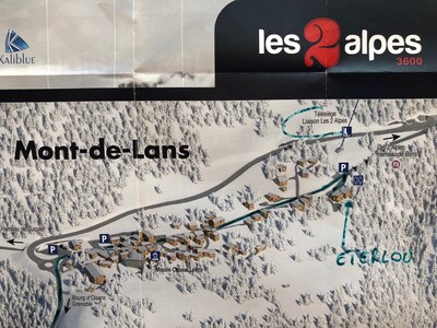 Les 2 ALPES 3600: Apartment 162m² - 4 bedrooms 4 bathrooms - 80m from the slopes