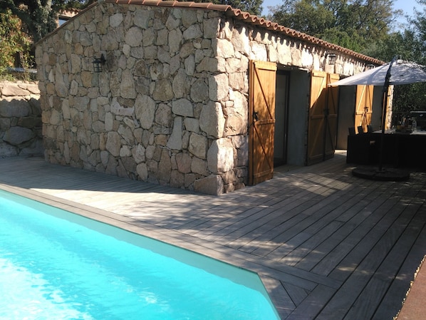 terrasse pour déjeuner