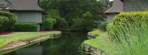 Lagoons throughout Port O'Call.  