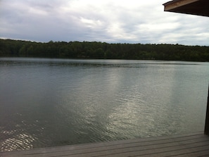Great view of the lake!