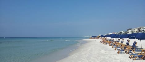 White sands of Miramar Beach!