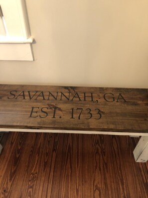 Savannah bench