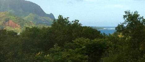 Blick von der Unterkunft