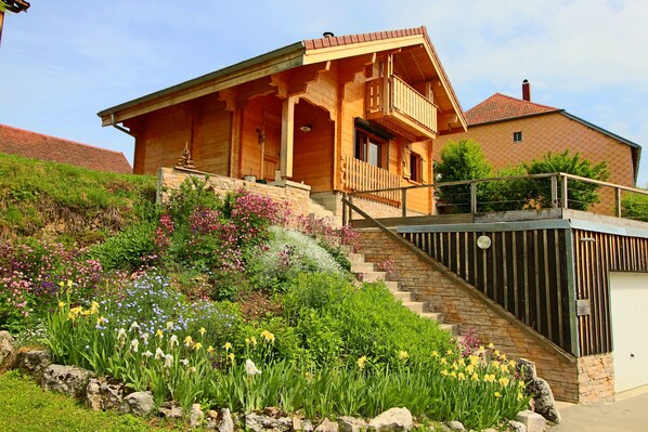 Le chalet au printemps 