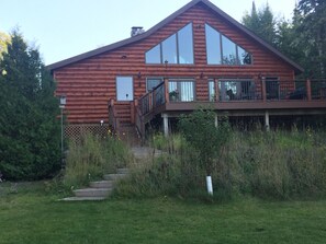 Lakeside of the cabin