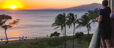 Another gorgeous view from our oceanfront villa.  