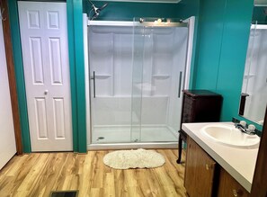 Bathroom adjoining master bedroom