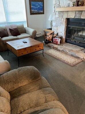 Close up of great room