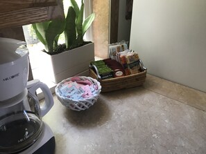 Kaffe och/eller kaffebryggare