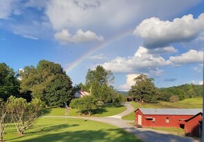 Spectacular rainbow captured by a recent guest 