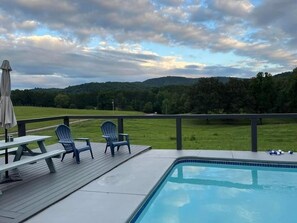 View from our private pool deck