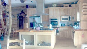 Lodge kitchen area