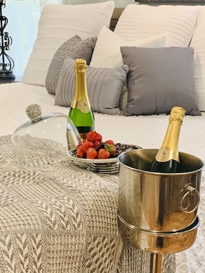 Ask Brazos Valley Vacation Rentals about the champagne and chocolate package .