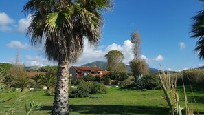 Vue de la résidence Lava plage