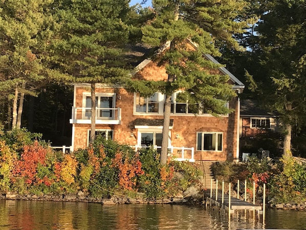 View from the Lake in Fall.