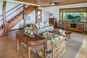 Enjoy TV in this beautiful family room.