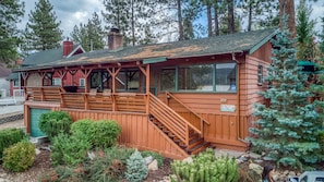 Centrally located cabin at Big Bear Lake. The views come with the house.