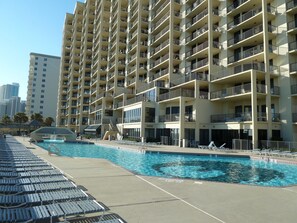 Outdoor Pool & Building