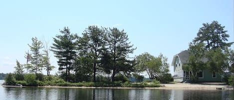 Beach View From Cove