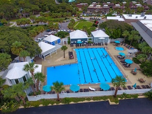 Olympic Pool Just steps from the condo