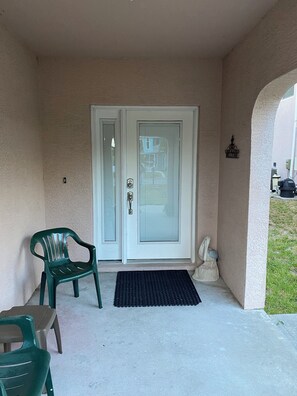 Entrance to our beautiful beach house!