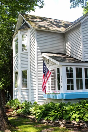 Side porch view