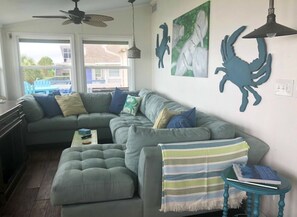 Cozy tv area 